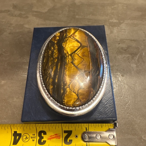 Tiger’s eye Belt Buckle - Picture 10 of 10